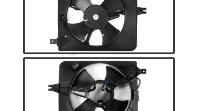 Xtune Radiator Fan Honda Accord 2.3L 1998-2002                                     - RF-HD-620-229 - Image 2