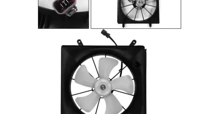Xtune Radiator Fan Honda CRV | Element 2002-2008                                     - RF-HD-620-232 - Image 4