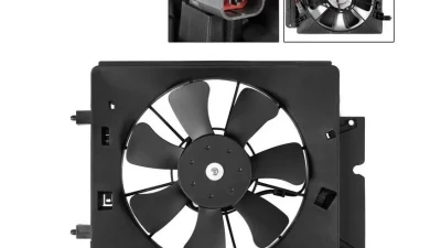 Xtune Radiator Fan Honda CRV | Element 2.4L 2002-2006                                     - RF-HD-620-233 - Image 5