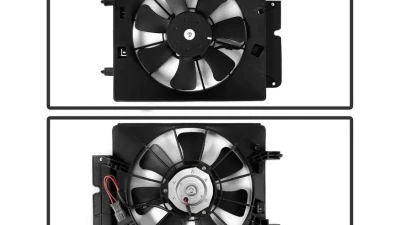 Xtune Radiator Fan Honda CRV | Element 2.4L 2002-2006                                     - RF-HD-620-233 - Image 2