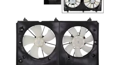 Xtune Radiator Fan Honda Accord 2003-2007                                     - RF-HO3115121 - Image 5