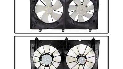 Xtune Radiator Fan Honda Accord 2003-2007                                     - RF-HO3115121 - Image 2