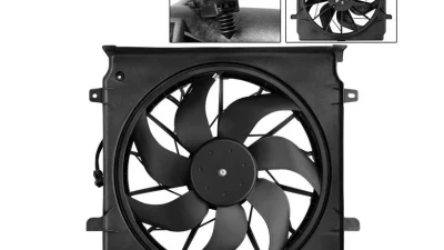 Xtune Radiator Fan Jeep Liberty 3.7L 2002-2003                                     - RF-JP-620-038 - Image 4