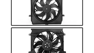 Xtune Radiator Fan Jeep Liberty 3.7L 2002-2003                                     - RF-JP-620-038 - Image 2