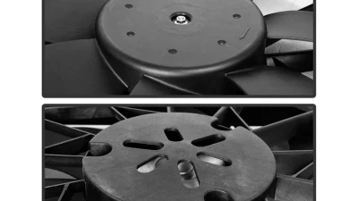 Xtune Radiator Fan Jeep Liberty 3.7L 2002-2003                                     - RF-JP-620-038 - Image 3