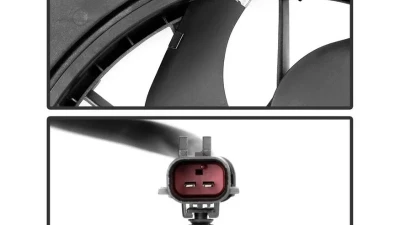 Xtune Radiator Fan Jeep Liberty 3.7L 2002-2003                                     - RF-JP-620-038 - Image 4