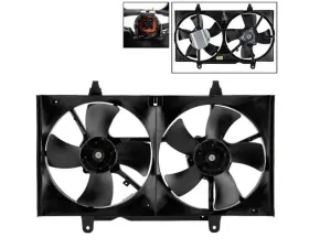 Xtune Radiator Fan Nissan Altima | Maxima 2002-2008