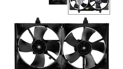 Xtune Radiator Fan Nissan Altima | Maxima 2002-2008                                     - RF-NI3115116 - Image 6