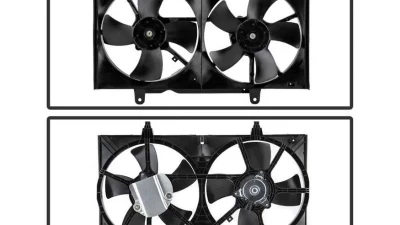 Xtune Radiator Fan Nissan Altima | Maxima 2002-2008                                     - RF-NI3115116 - Image 2
