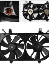 Xtune Radiator Fan Nissan Maxima 2002-2003                                     - RF-NS-620-421 - Image 4