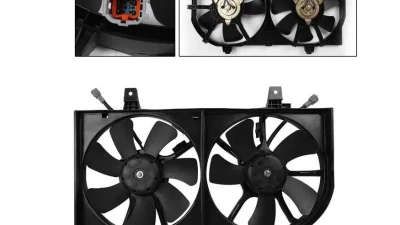 Xtune Radiator Fan Nissan Maxima 2002-2003                                     - RF-NS-620-421 - Image 4