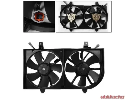 Xtune Radiator Fan Nissan Maxima 2002-2003 - RF-NS-620-421