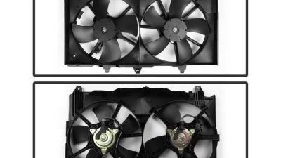 Xtune Radiator Fan Nissan 350Z | Infiniti G35 NI3115127 2003-2007                                     - RF-NS-621-160 - Image 2