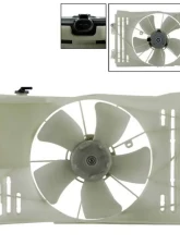 Xtune Radiator Fan Toyota Corolla | Pontiac Vibe 2003-2008                                     - RF-TO3115125 - Image 6