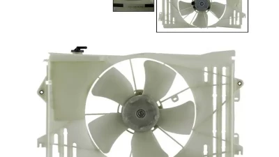 Xtune Radiator Fan Toyota Corolla | Pontiac Vibe 2003-2008                                     - RF-TO3115125 - Image 6