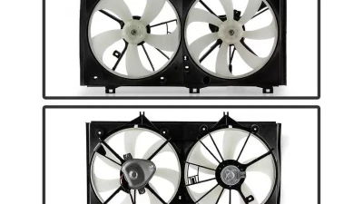 Xtune Radiator Fan Toyota Camry 2007-2009                                     - RF-TO3115151 - Image 2