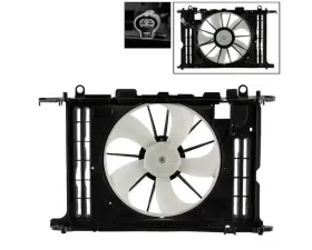 Xtune Radiator Fan Toyota Corolla | Pontiac Vibe 2009-2013