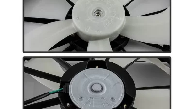 Xtune Radiator Fan Toyota Corolla | Pontiac Vibe 2009-2013                                     - RF-TO3115156 - Image 3