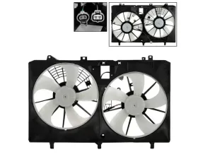 Xtune Radiator Fan Lexus RX350 | Toyota Sienna 2010-2016
