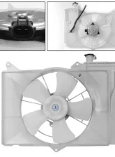 Xtune Radiator Fan Toyota Echo | Scion xA | xB 2000-2006                                     - RF-TY-620-525 - Image 4