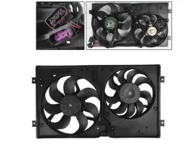 Xtune Radiator Fan Volkswagen Beetle 1998-2005