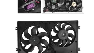 Xtune Radiator Fan Volkswagen Beetle 1998-2005                                     - RF-VW-620-773 - Image 5
