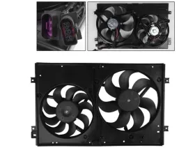 Xtune Radiator Fan Audi TT | Volkswagen Jetta | Golf 1999-2006