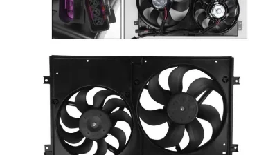 Xtune Radiator Fan Audi TT | Volkswagen Jetta | Golf 1999-2006                                     - RF-VW-620-799 - Image 5