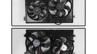 Xtune Radiator Fan Audi TT | Volkswagen Jetta | Golf 1999-2006                                     - RF-VW-620-799 - Image 2