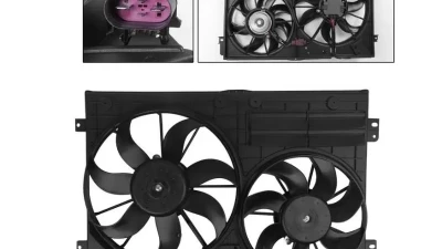 Xtune Radiator Fan Audi A3 | Volkswagen 2006-2013                                     - RF-VW-620-843 - Image 4