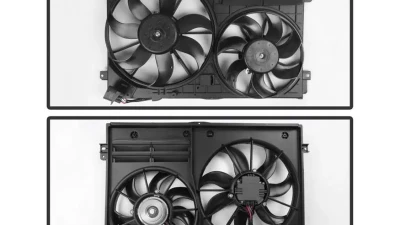 Xtune Radiator Fan Audi A3 | Volkswagen 2006-2013                                     - RF-VW-620-843 - Image 2
