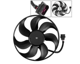 Xtune Driver Side Radiator Fan Audi TT | Volkswagen Golf | Jetta 1999-2006