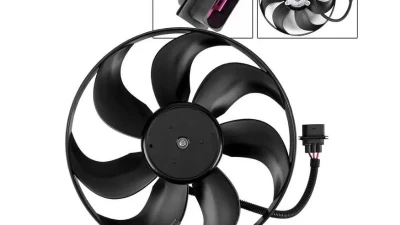Xtune Driver Side Radiator Fan Audi TT | Volkswagen Golf | Jetta 1999-2006                                     - RF-VW-6X0-959-455F - Image 5
