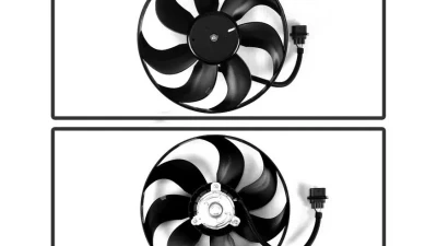 Xtune Driver Side Radiator Fan Audi TT | Volkswagen Golf | Jetta 1999-2006                                     - RF-VW-6X0-959-455F - Image 2