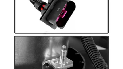 Xtune Driver Side Radiator Fan Audi TT | Volkswagen Golf | Jetta 1999-2006                                     - RF-VW-6X0-959-455F - Image 5