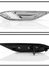 Xtune Chrome Side Marker Lights Porsche Cayenne 958 2011-2014                                     - SML-ON-PCAY11-LED-C - Image 2