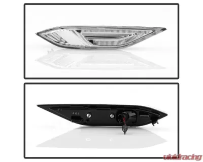 Xtune Chrome Side Marker Lights Porsche Cayenne 958 2011-2014 - SML-ON-PCAY11-LED-C