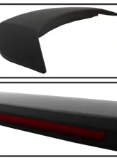 Xtune RS Style Rear Spoiler Honda Civic 4Dr 2016-2018                                     - SP-OE-HC164DRS - Image 4