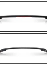 Xtune ABS 2 point mount w/LED Brake Light Spoiler Honda Civic 4Dr Sedan                                     - SP-OE-HC22-4D-LED - Image 2