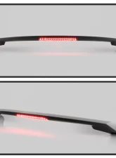 Xtune ABS 2 point mount w/LED Brake Light Spoiler Honda Civic 4Dr Sedan                                     - SP-OE-HC22-4D-LED - Image 6
