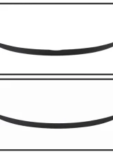 Xtune OE Style Rear Lip Spoiler Lexus IS250 | IS350 2006-2013                                     - SP-OE-LIS06 - Image 3