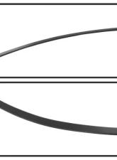 Xtune OE Style Rear Lip Spoiler Mercedes-Benz W204 C Class 2008-2014                                     - SP-OE-MBW20408L - Image 4