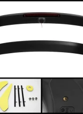 Xtune OE Style Rear Spoiler With LED Light Nissan Sentra 2013-2015                                     - SP-OE-NS13 - Image 2