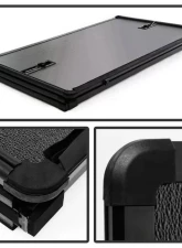 Xtune Black 78 Inch Short Bed Hard Tri-Fold Tonneau Cover Chevrolet | GMC C/K 1988-2002                                     - TC-HTF-CCK88-78 - Image 2
