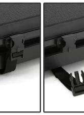 Xtune Black 68 Inch Bed Hard Tri-Fold Style Tonneau Cover Chevrolet Silverado | GMC Sierra 1500 2004-2007                                     - TC-HTF-CS04-68 - Image 5