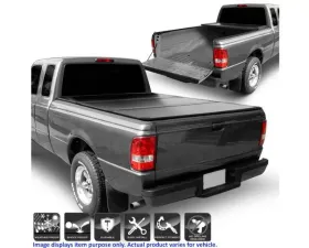 Xtune Black Flareside/Splash 72 Inch Bed Roll Up Style Tonneau Cover Ford Ranger 1993-2011