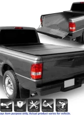 Xtune Black Flareside/Splash 72 Inch Bed Roll Up Style Tonneau Cover Ford Ranger 1993-2011                                     - TC-HTF-FR93-72 - Image 10