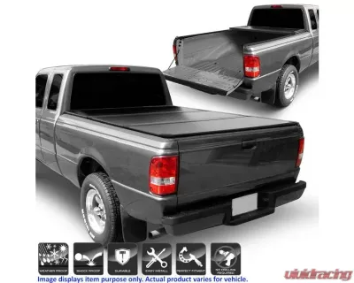 Xtune Black Flareside/Splash 72 Inch Bed Roll Up Style Tonneau Cover Ford Ranger 1993-2011 - TC-HTF-FR93-72