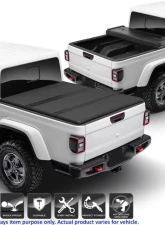 Xtune Black 60 Inch Hard Tri-Fold Style Tonneau Cover Jeep Gladiator 2020-2021                                     - TC-HTF-JGLA20-60 - Image 10