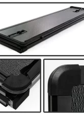Xtune Black 60 Inch Hard Tri-Fold Style Tonneau Cover Jeep Gladiator 2020-2021                                     - TC-HTF-JGLA20-60 - Image 2
